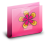 Folder Flower Pink Icon 48x48 png
